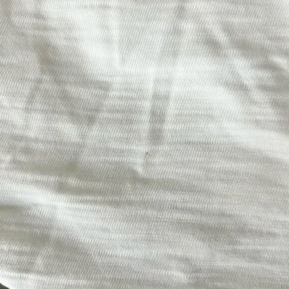Nation LTD Cecilia Balloon Sleeve Tee White Pima Cotton Minimalist Sz Small - Picture 6 of 7